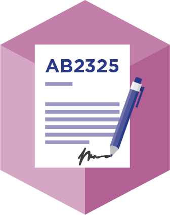 Implementing California AB 2325